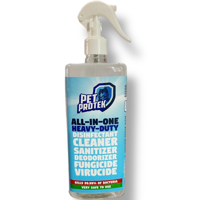 PET PROTEK ALL IN ONE DISINFECTANT CLEANER SANITIZER DEODORIZER