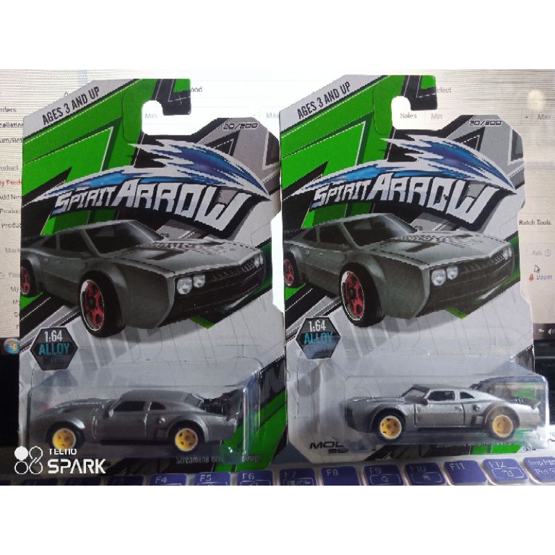 SPIRIT ARROW DODGE CHARGER ( RUBBER TIRES ) | Shopee Philippines