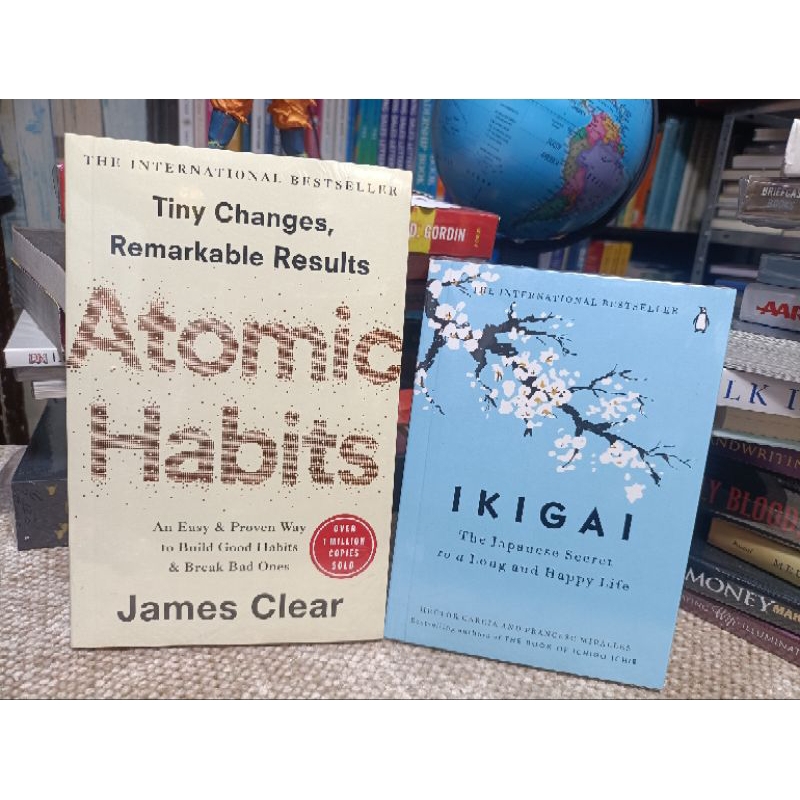 ATOMIC HABITS + IKIGAI BUNDLE | Shopee Philippines