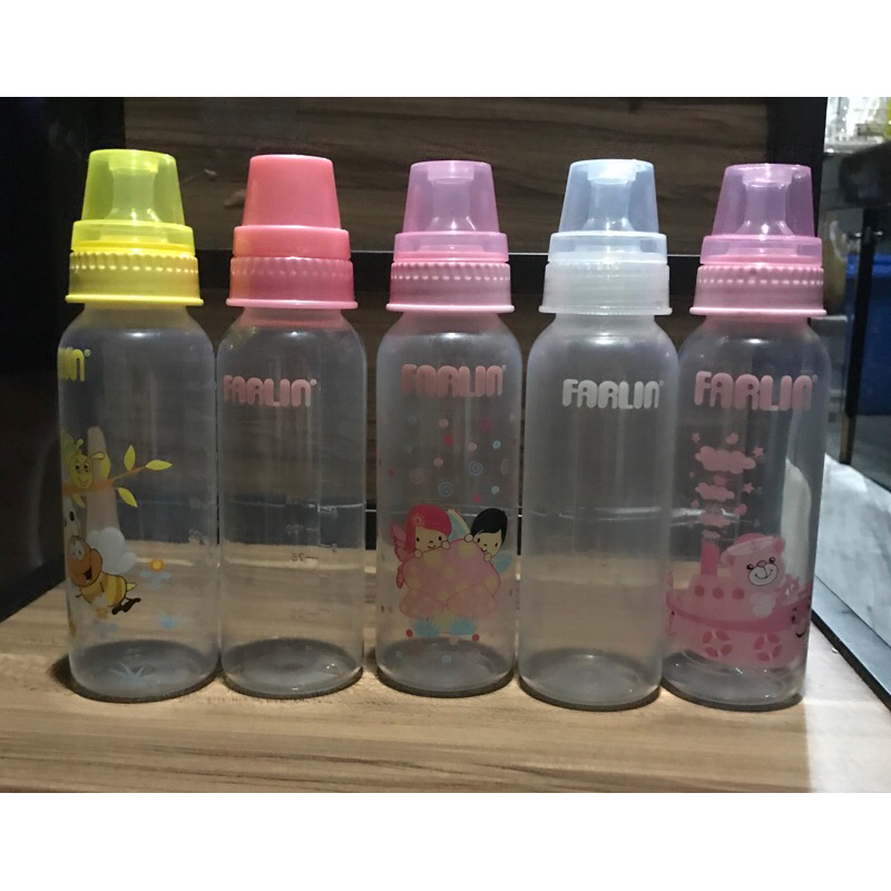 Farlin 8Oz Clear Plain Feeding Bottle Bpa Free 8oz | Shopee Philippines