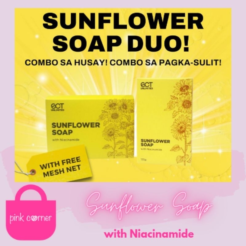 SCT UNLIMITED Sunflower Soap with Niacinamide | Shopee Philippines