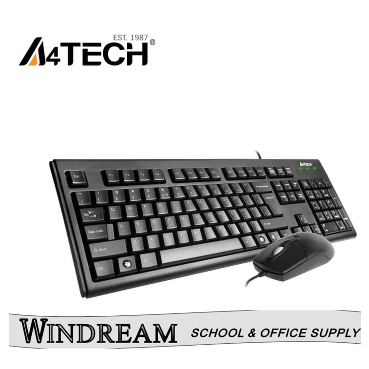A4tech keyboard mouse combo Shopee Philippines