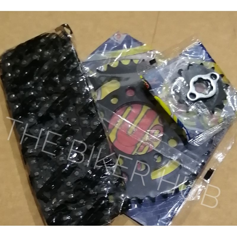 Sprocket Set for Keeway CR152 16/48+132L 428/428H TSR brand. Shopee