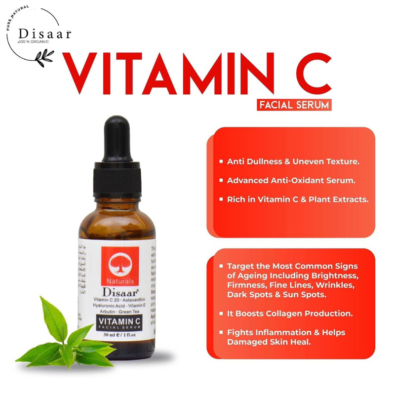Disaar Vitamin C Facial Serum Shopee Philippines