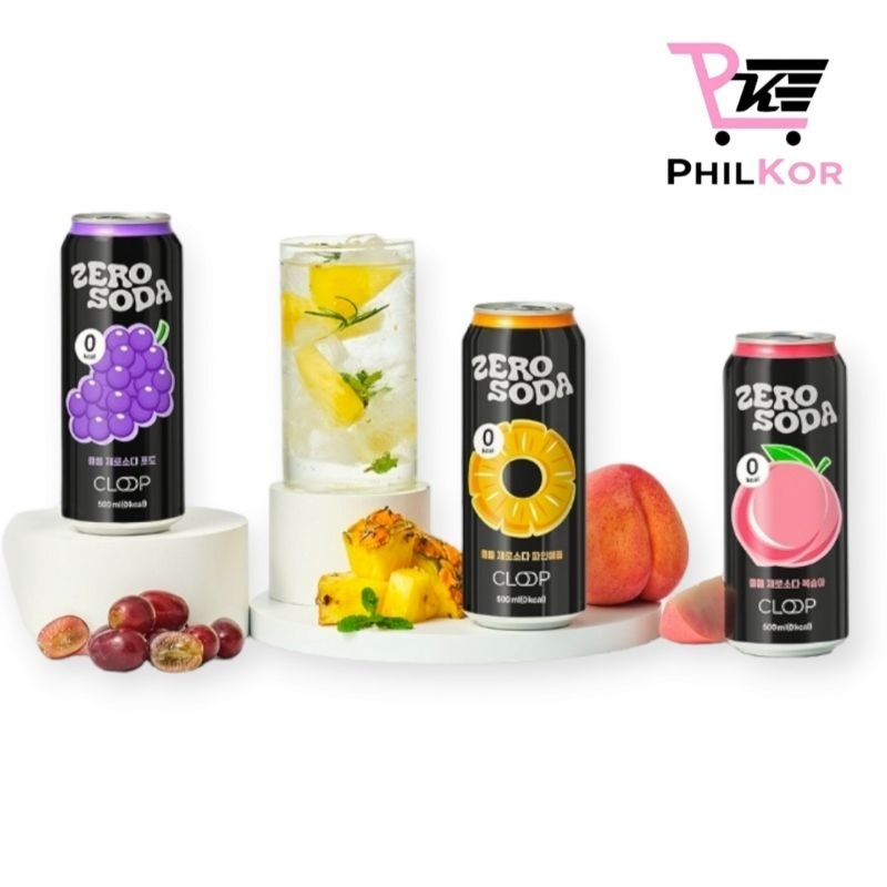 Cloop Zero Soda 500ml | Shopee Philippines