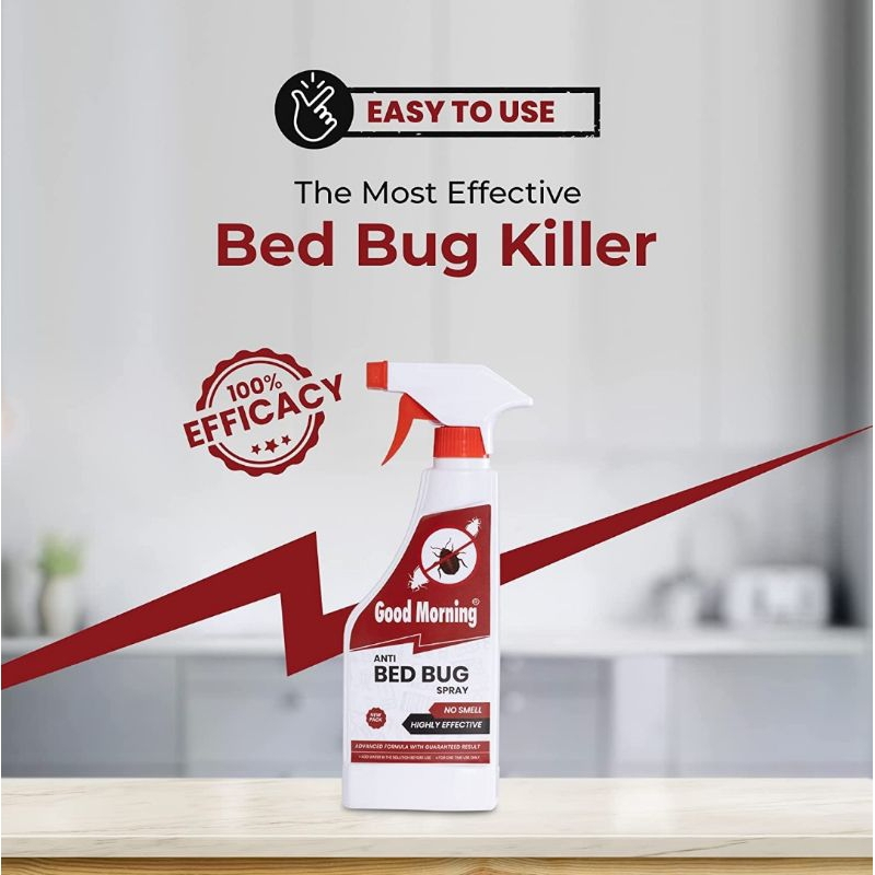 Good morning Bed bug Killer Spray Insecticide Non Toxic Pesticide