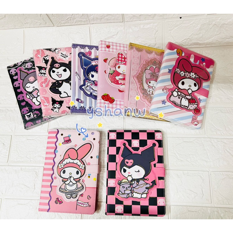 Notebook Sanrio A5 Magnetic Buckle Book Small Fresh PU Leather Diary ...