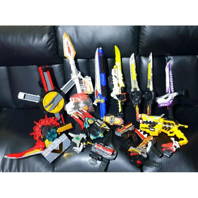 Power Ranger Sentai weapons preloved authentic Bandia | Shopee Philippines