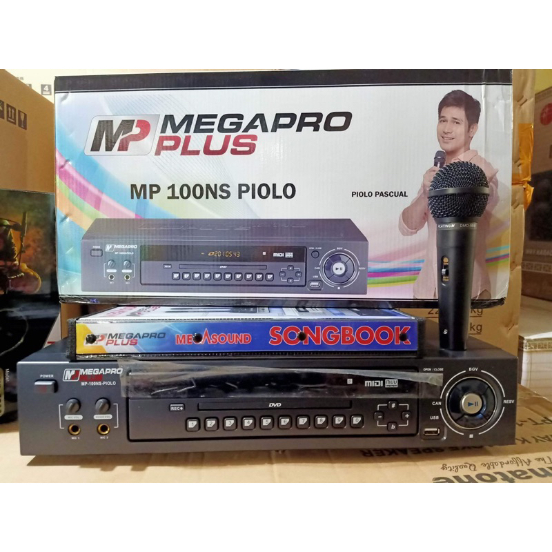Megapro Plus MP100NS Piolo Karaoke player | Shopee Philippines