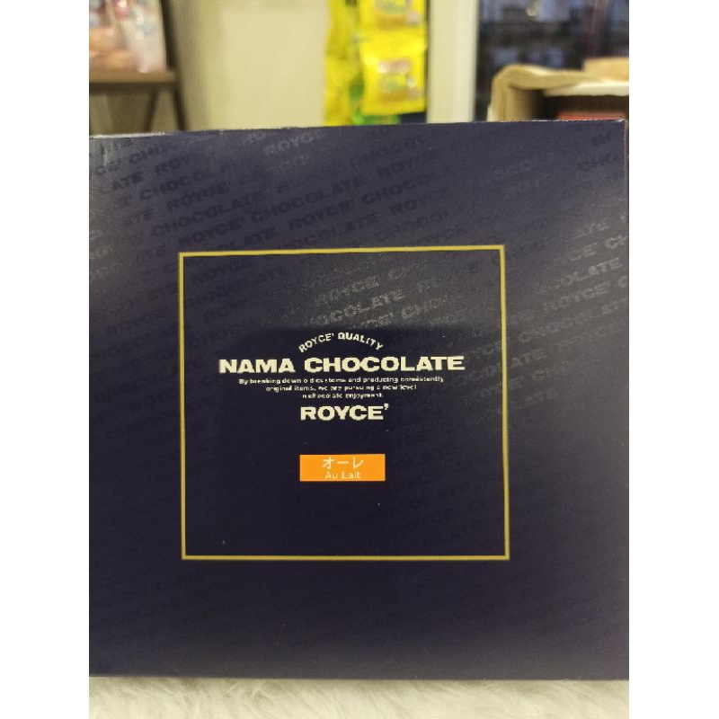 Royce Nama Chocolate Au Lait Japan Shopee Philippines