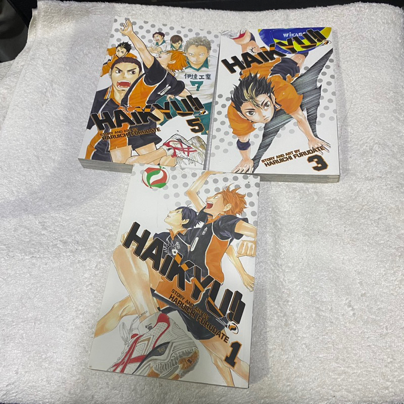 HAIKYU!! MANGA VOLUME 1, 3 AND 5 | Shopee Philippines