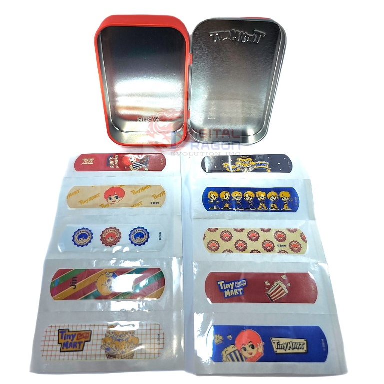 Original BTS TinyTan BandAid in Tin Case 809764738899 Shopee Philippines