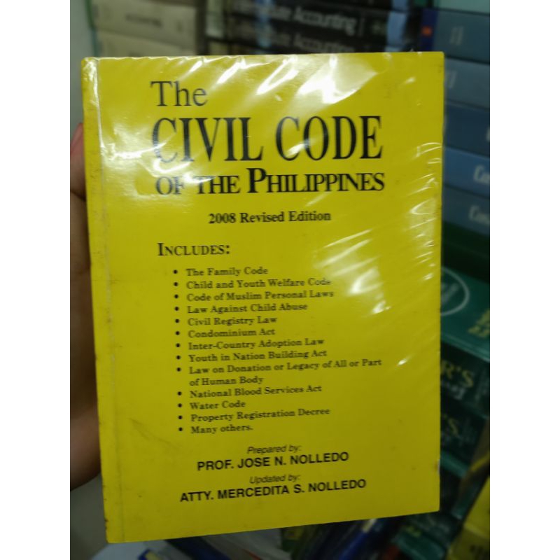 The Civil Code of the Philippines (Pocket) Shopee Philippines