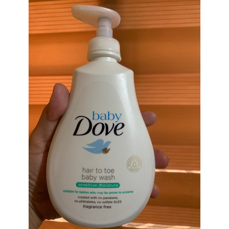 Baby Dove Hair to Toe Baby Wash 400ml Shopee Philippines