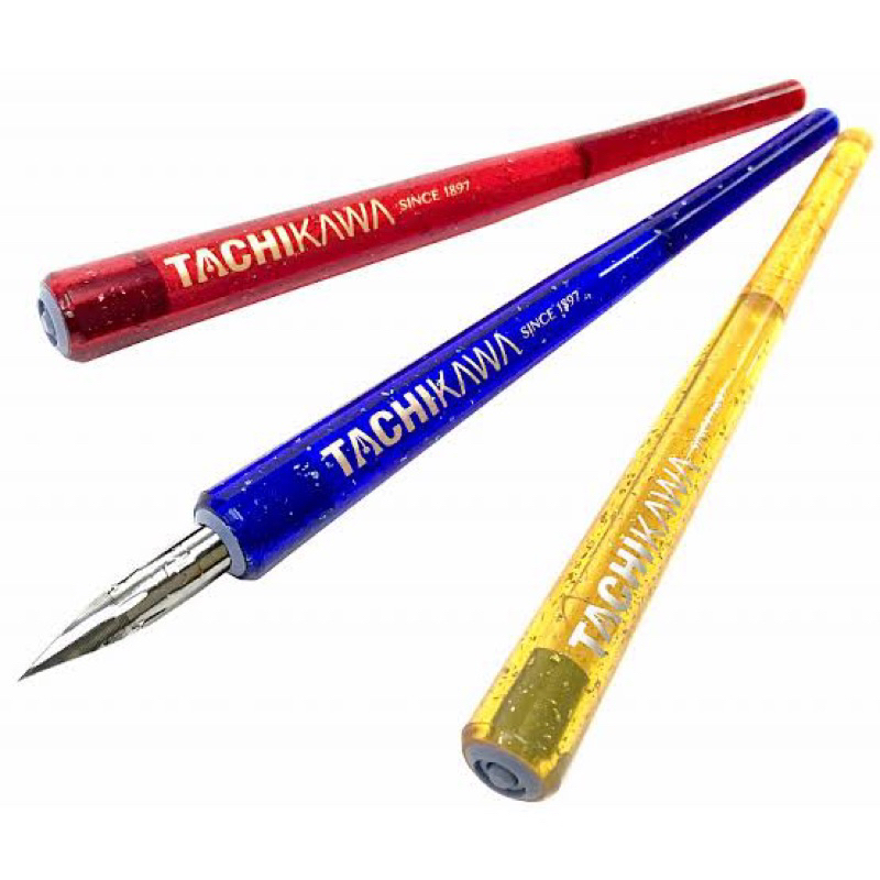Tachikawa Nib Holder Plastic (Red Yellow Blue) | Shopee Philippines