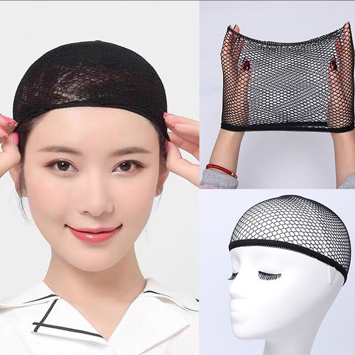 1pcs/pack Hair Net Cap Breathable Stretch Spandex Wig Cap Elastic Wig ...