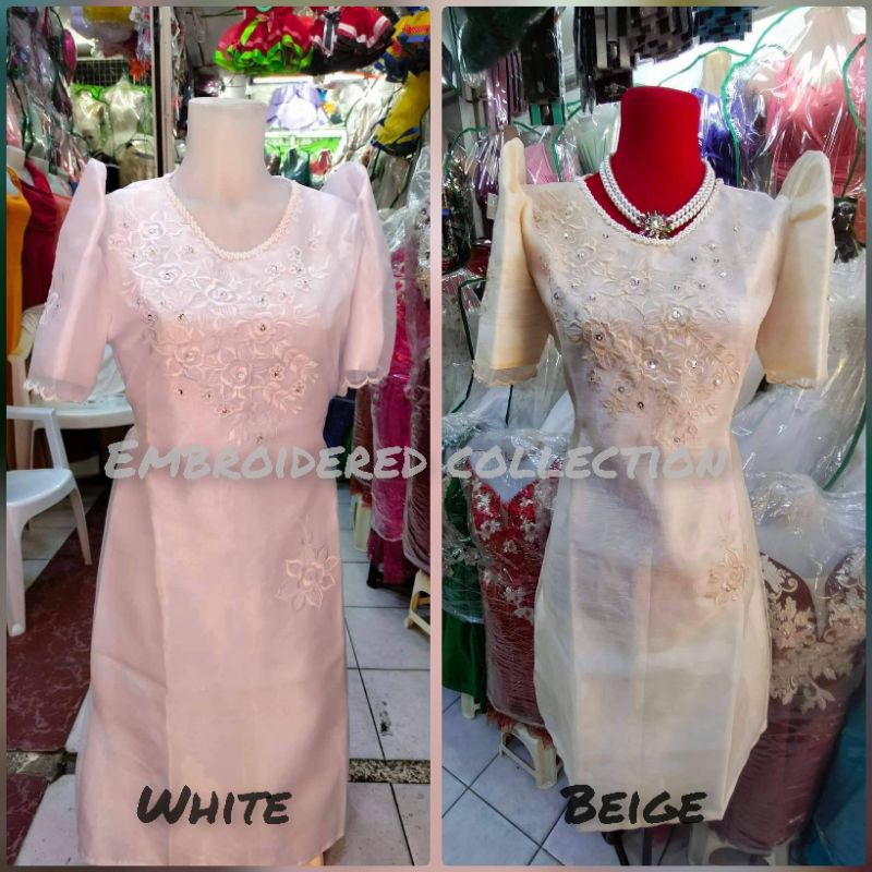 filipiniana maria clara (MIDI) | Shopee Philippines