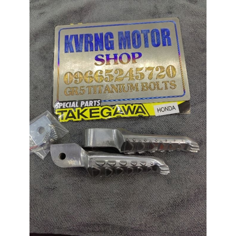 TAKEGAWA PASSENGERS FOOTREST PEG YAMAHA AND HONDA Shopee Philippines