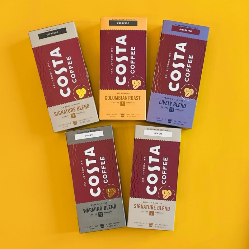 Costa on sale coffee capsules