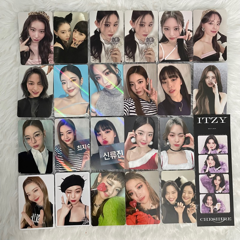 ITZY Official Album and POB Photocards (Checkmate, Cheshire, Guess Who ...