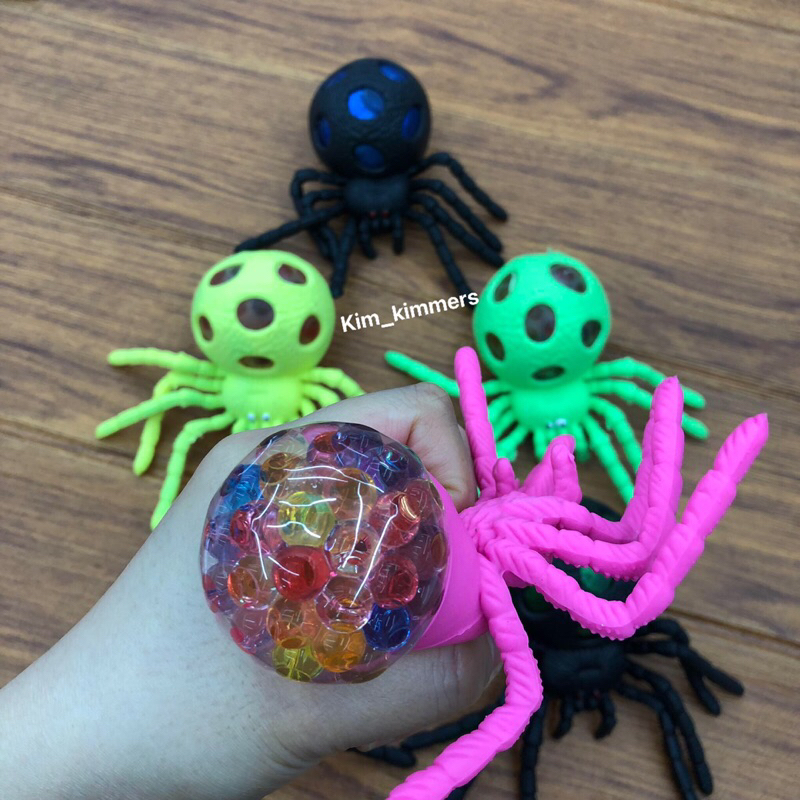Spider Squishy Squish Squeeze Pinch Toy for Kids and Children Anti ...