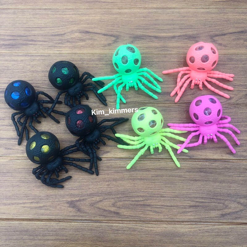 Spider Squishy Squish Squeeze Pinch Toy for Kids and Children Anti ...