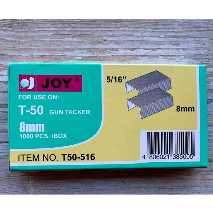 Joy Gun Tacker Staple Wire for T-50-516 (8mm) | Shopee Philippines