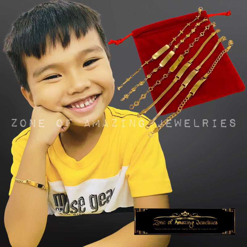 zoaj.ph Kids ID Bracelet 6 inches | Shopee Philippines