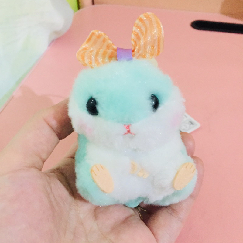 Kawaii Amuse Hamster plush charm with tag Shopee Philippines