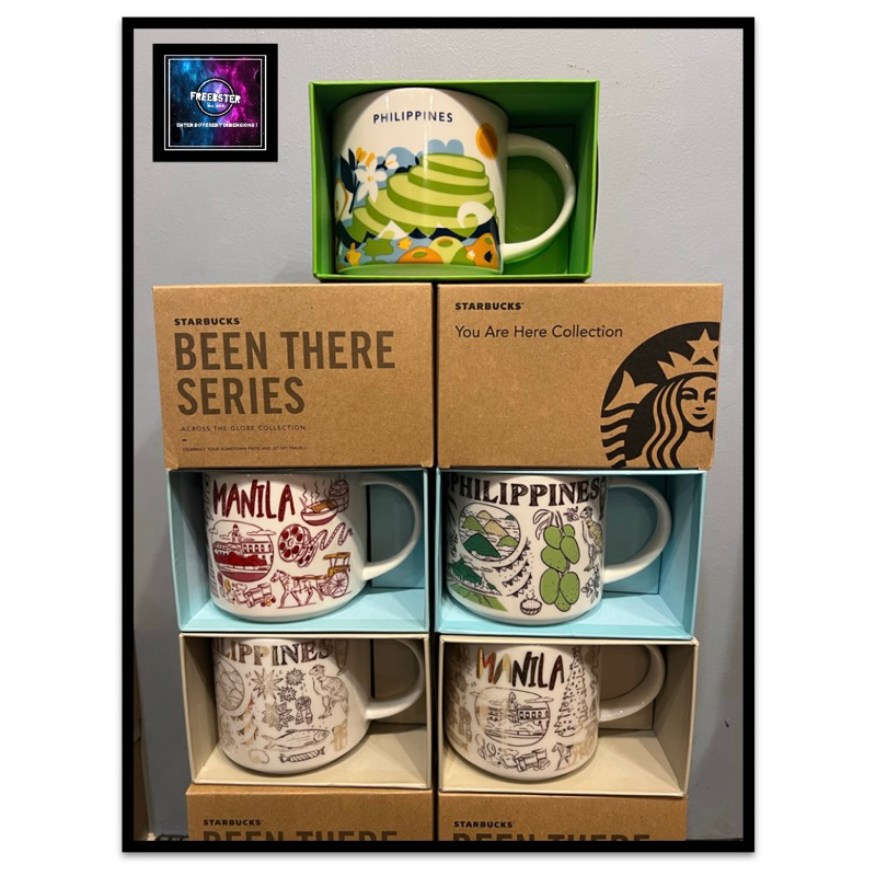 Philippines Starbucks Mug (Regular and Holiday Been there Series Mug ...