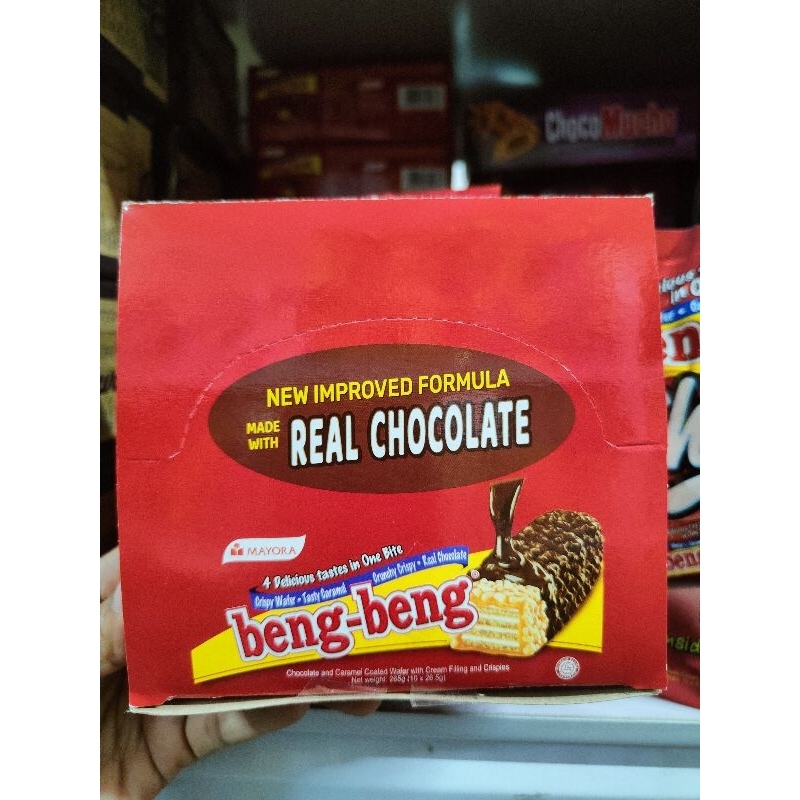 BengBeng Chocolate Bar 4 Delicious Taste In 1 Bar 10x265g Shopee