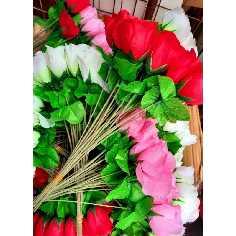 ROSE SINGLE PLASTIC 20PCS/WHOLESALE | Shopee Philippines