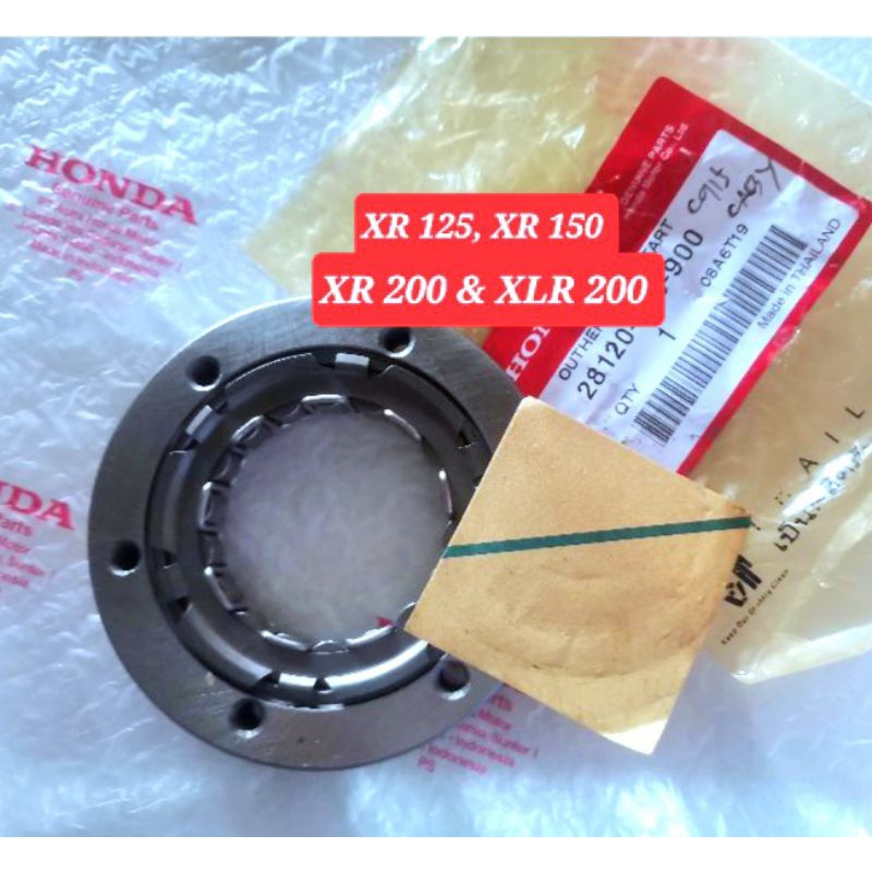 XR 200,XLR 200,XR 125,XR 150 GENUINE BENDIX DRIVE STARTER CLUTCH ASSY