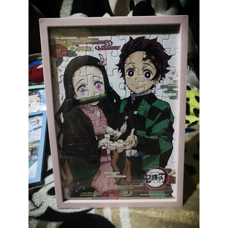 Demon Slayer/Kimetsu no Yaiba Puzzle with Frame | Shopee Philippines