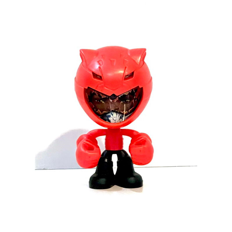 Power Rangers Beast Morpher Battle Damaged Visor effect Red Ranger from ...