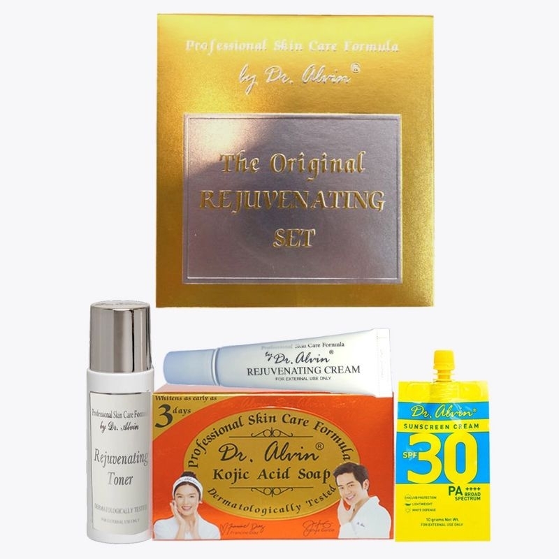 The Original Rejuvenating Set Dr.alvin Shopee Philippines