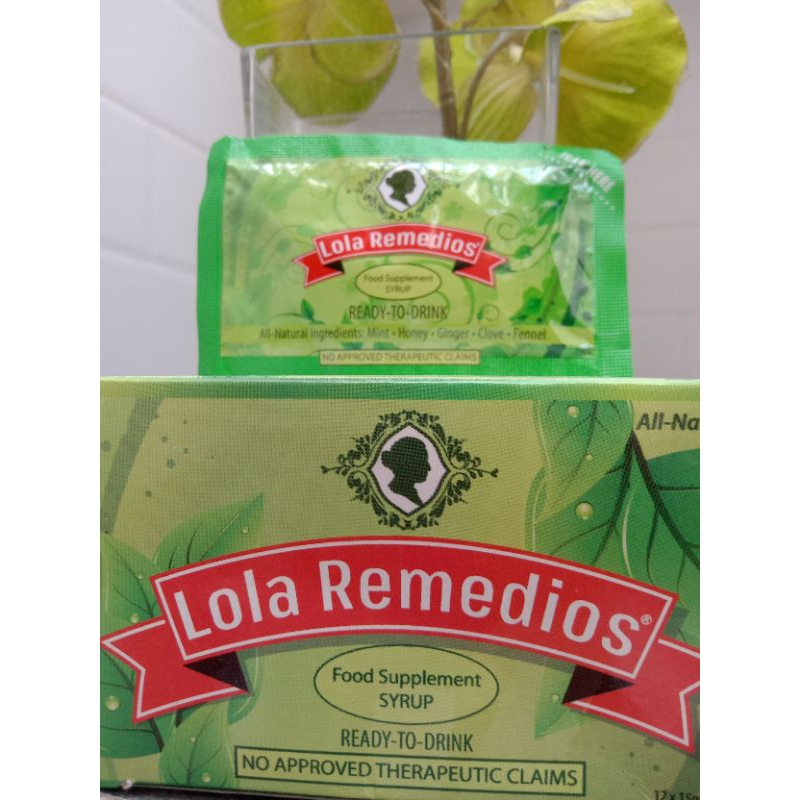 Lola Remedios FoodSupplement Syrup/Sold per SachetExpiration7/2025 ...