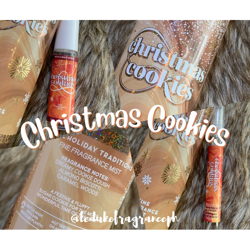 CHRISTMAS COOKIES BATH & BODY WORKS DECANT 10ML Shopee Philippines
