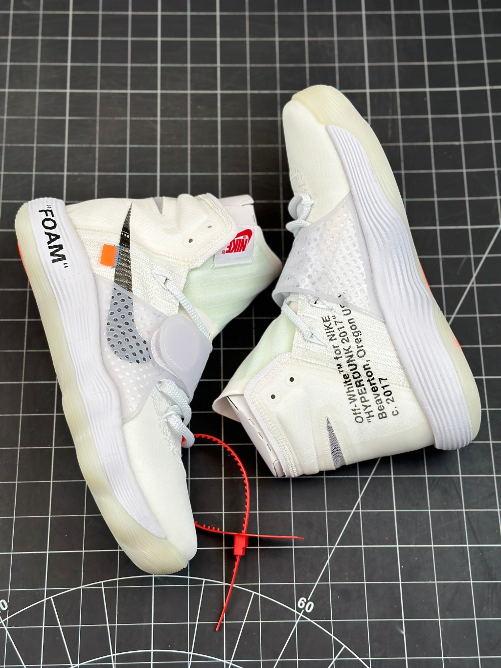 Off White x Nike Hyperdunk HD2017 basketball shoes casual sneakers