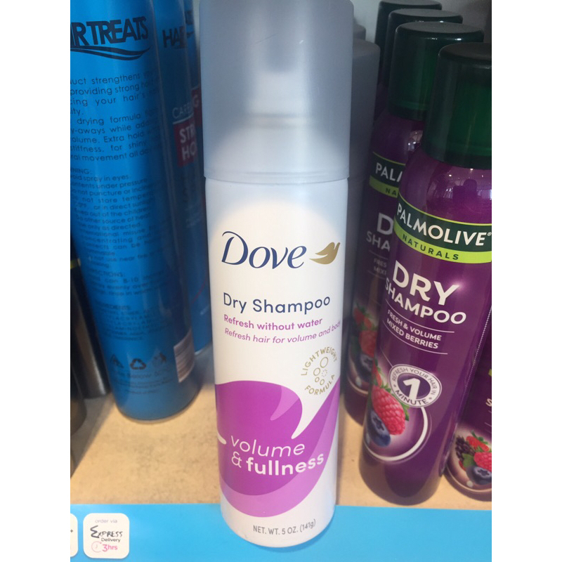 Dove Dry Shampoo Volume & Fullness 141g Shopee Philippines