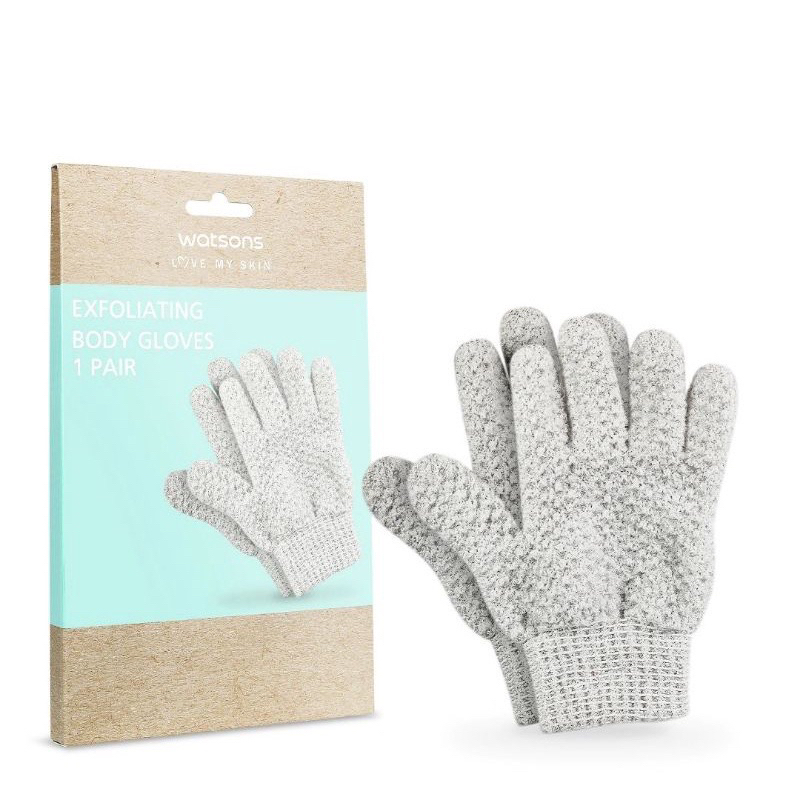 Watsons Exfoliating gloves 1 pair Shopee Philippines