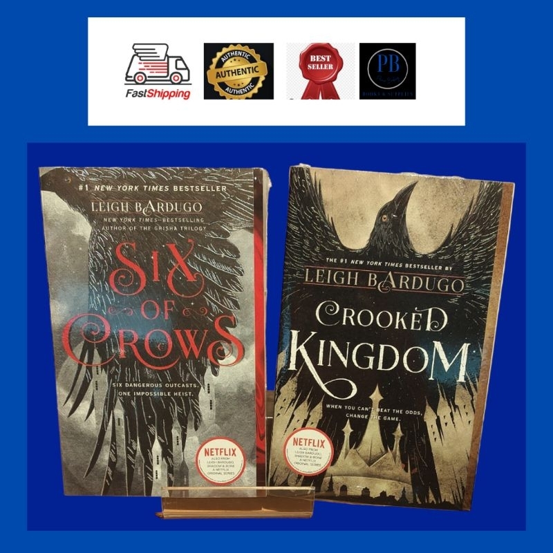 Six Of Crows Crooked Kingdom By Leigh Bardugo Shopee Philippines