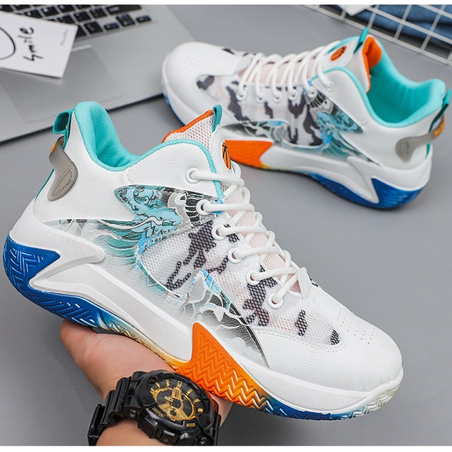 New Men's Sneakers Sports Basketball Shoes Low Cut Fashion Casual Shoes