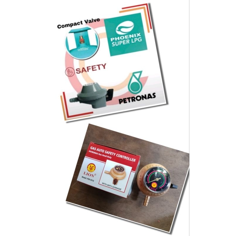 SAFETY / LION PETRONAS LPG REGULATOR GAS STOVE REGULATOR FOR PHOENIX