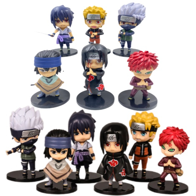 FIGURE SET NARUTO CHIBI W/ ITACHI SET A & B | Shopee Philippines