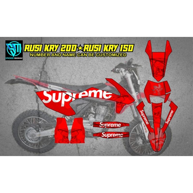 Rusi KRY 200 Rusi KRY 150 full body decals Shopee Philippines