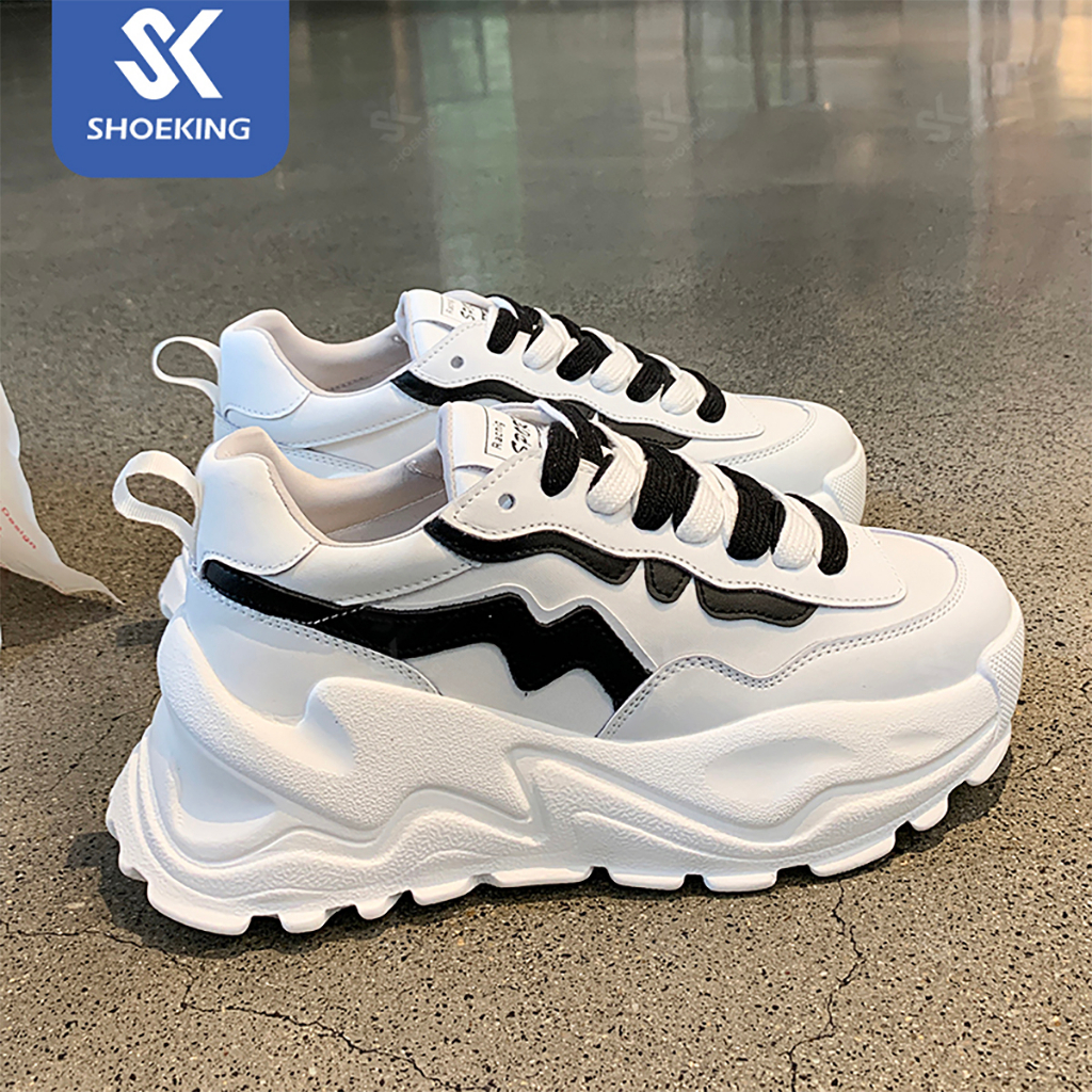 SK Korean Low Cut Rubber White Shoes For Women | Shopee Philippines