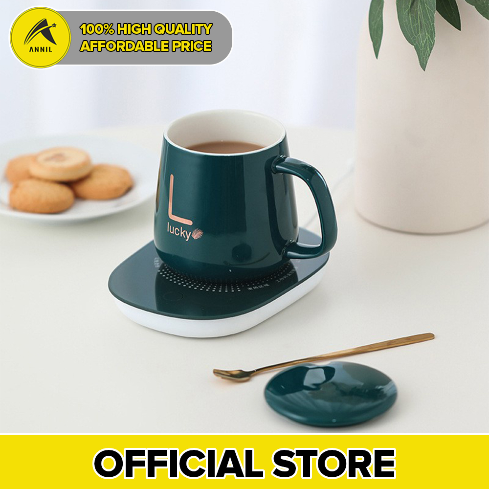 Annil Ceramic Mug Warmer Machine Electric Heating Cup Intelligent