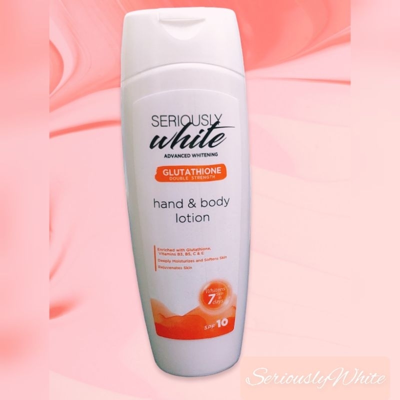 SeriouslyWhite Glutathione Lotion