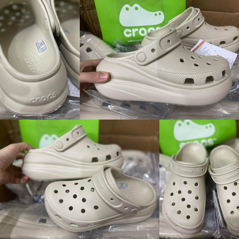 Crcos crush clog wedge clog for women Shopee Philippines